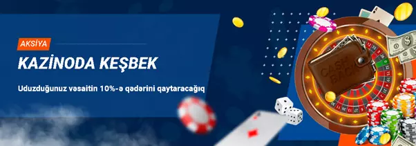 Azərbaycanın Mostbet kazinosunda cashback