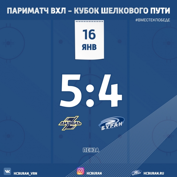 Обидное поражение в Пензе