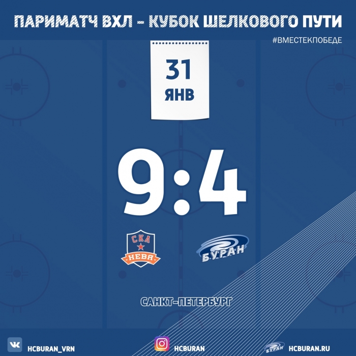 "Буран" проиграл питерским армейцам